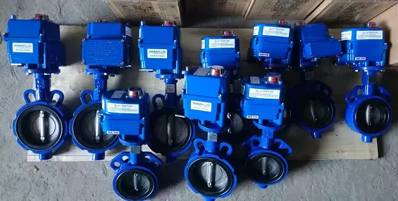 Van bướm điều khiển điện Van bướm điều khiển điện