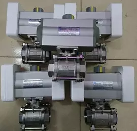 van bi điều khiển khí nén