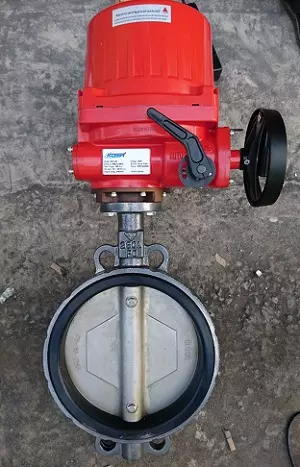 Van bướm điều khiển điện Van bướm điều khiển điện