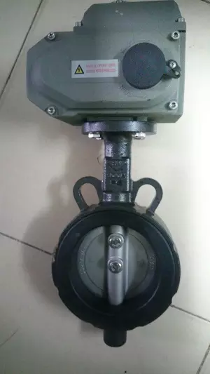 Van bướm điều khiển điện DN100 Van bướm điều khiển điện DN100