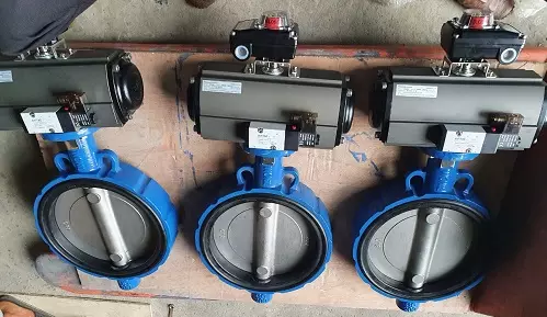 Van bướm điều khiển khí nén Van bướm điều khiển khí nén
