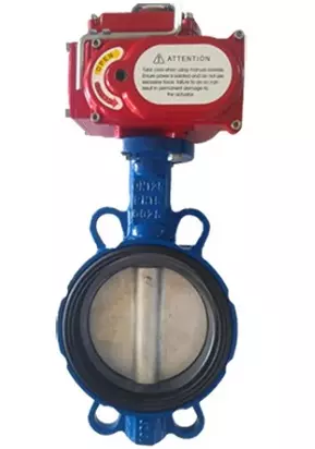 Van bướm và động cơ điều khiển điện KE016 Van bướm và động cơ điều khiển điện KE016