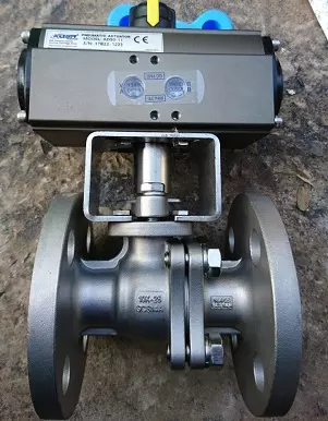 van bi điều khiển khí nén