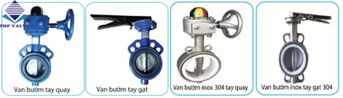 Các loại van bướm thông dụng Các loại van bướm thông dụng