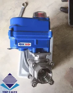 Van bi lắp Bộ điện điều khiển Van bi lắp Bộ điện điều khiển