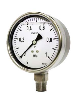 Đồng hồ đo áp dạng mặt dầu