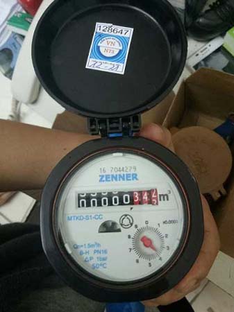 Đồng hồ đo nước thương hiệu Zenner