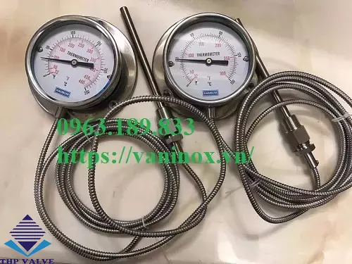Đồng hồ đo nhiệt độ dạng dây giá rẻ Đồng hồ đo nhiệt độ dạng dây giá rẻ