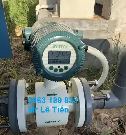 Đồng hồ đo nước điện tử trên đường ống Đồng hồ đo nước điện tử trên đường ống