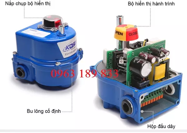 Ưu điểm của động cơ điều khiển điện KE016 Ưu điểm của động cơ điều khiển điện KE016