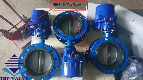 Van bướm Thân gang cánh inox 304 điều khiển điện Van bướm Thân gang cánh inox 304 điều khiển điện