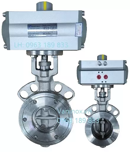 hình ảnh van bướm điều khiển khí nén đài loan áp suất cao hình ảnh van bướm điều khiển khí nén đài loan áp suất cao