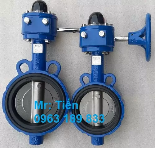 Van bướm tay quay có kích thước từ 50A - 500A Van bướm tay quay có kích thước từ 50A - 500A