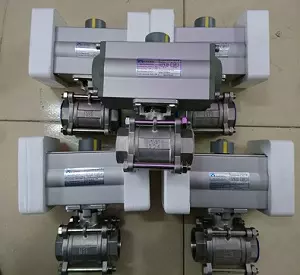 Van bi điều khiển khí nén Van bi điều khiển khí nén