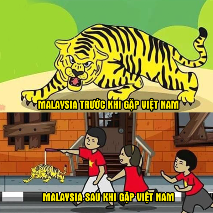 hổ giấy Malaysia sau trận thua tan nát trước ĐT Việt Nam.